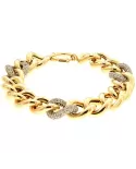 Bracciale in Oro Giallo e Cubic Zirconia