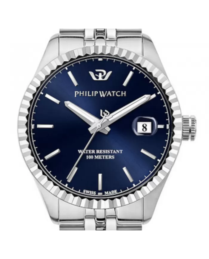 Caribe 41mm Blu Philip Watch Ref R8253597077