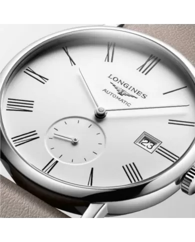 Longines Elegant 39,00 mm Bianco Longines Ref L48124112