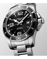 Hydroconquest auto 39mm nero Longines Ref L37804566