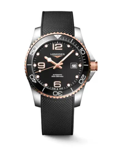 Hydroconquest auto 41mm nero