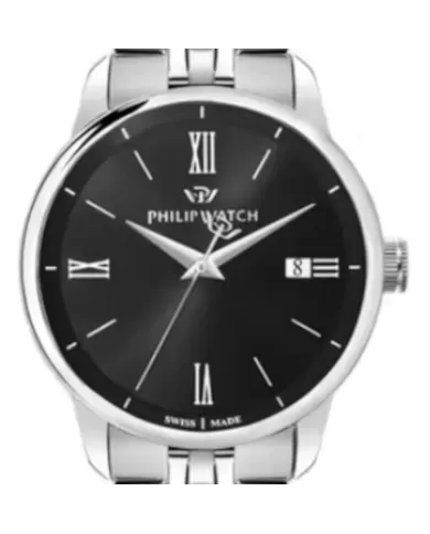 Anniversary quadrante nero 40mm Philip Watch Ref R8253150012