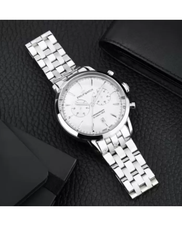 Sunray Crono 41mm Bianco Philip Watch Ref R8273680002