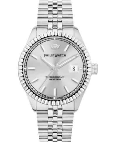 Caribe Auto 41mm Silver