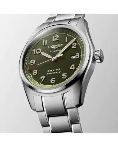 Spirit Automatico 42 mm Verde Longines Ref L38114036