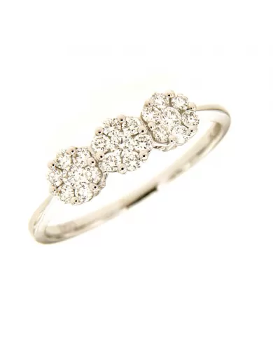 Trilogy di Diamanti 0,43 ct
