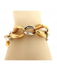 Bracciale in Oro Rodsa e Bianco Spagnoletti 1945