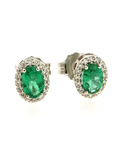 Orecchini Smeraldo 0,90 ct...