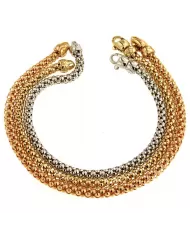 Bracciale oro Tre Colori Stella Milano