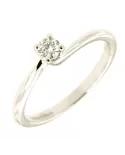 Solitario di Diamanti 0,16 ct