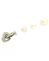 Chiusura Collana Oro bianco e Diamanti 0,21ct Spagnoletti 1945