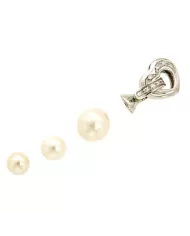 Chiusura Collana Oro bianco e Diamanti 0,21ct Spagnoletti 1945