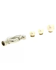 Chiusura Collana Oro bianco e Diamanti 0,10ct Spagnoletti 1945