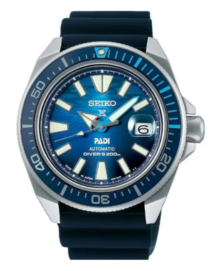 Prospex Auto King Samurai The Great Blue Hole SEIKO Ref SRPJ93K1