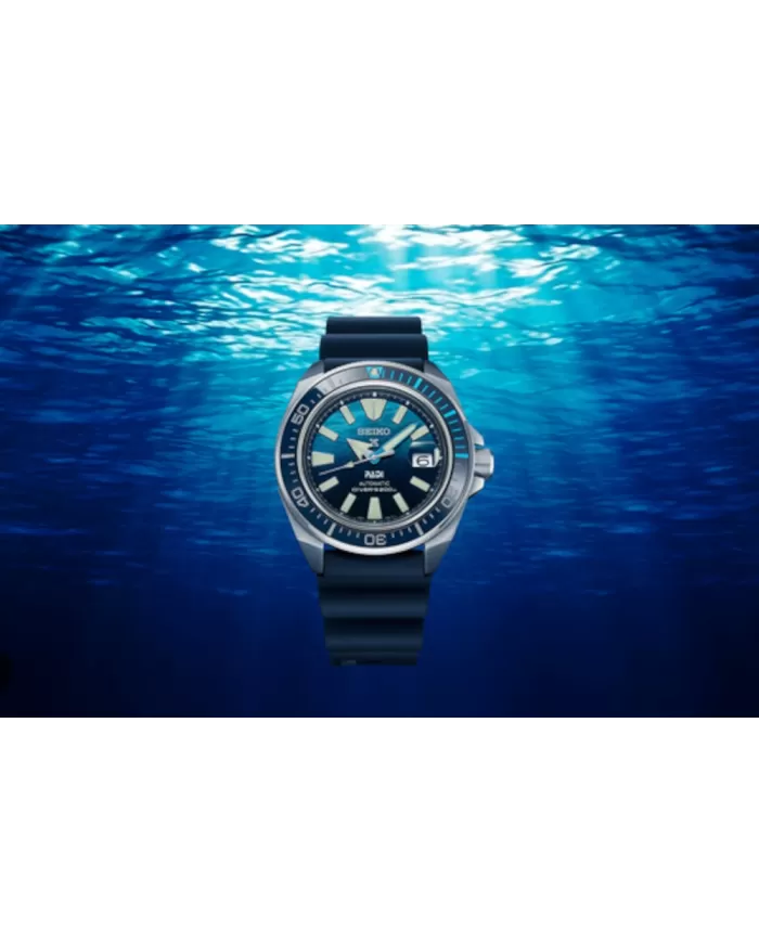 Prospex Auto King Samurai The Great Blue Hole SEIKO Ref SRPJ93K1