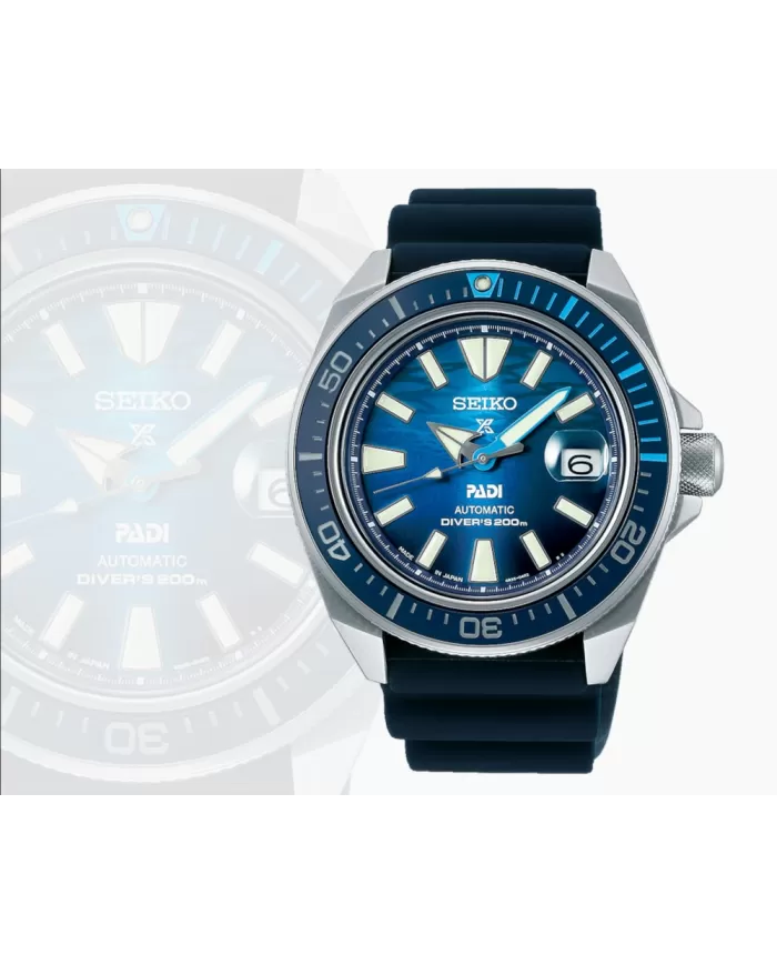 Prospex Auto King Samurai The Great Blue Hole SEIKO Ref SRPJ93K1