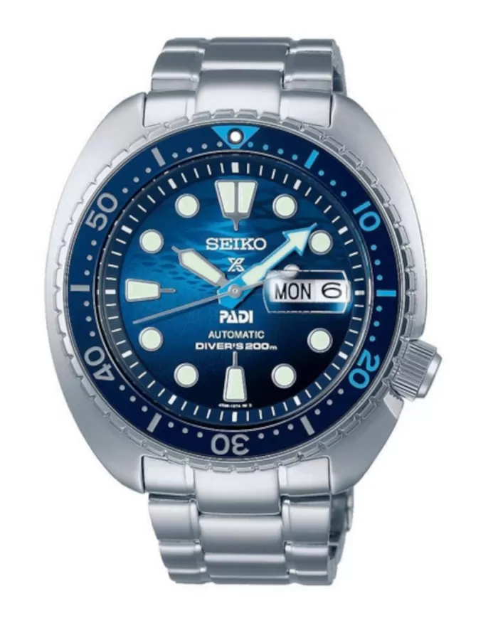 Prospex Auto Padi King Turtle The Great Blue SEIKO Ref SRPK01K1