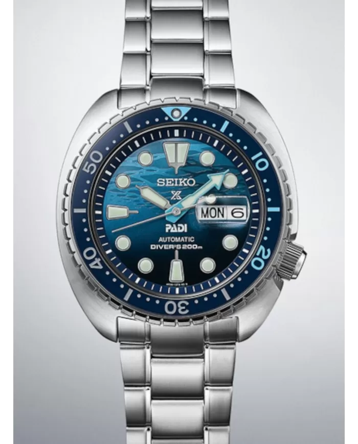 Prospex Auto Padi King Turtle The Great Blue SEIKO Ref SRPK01K1