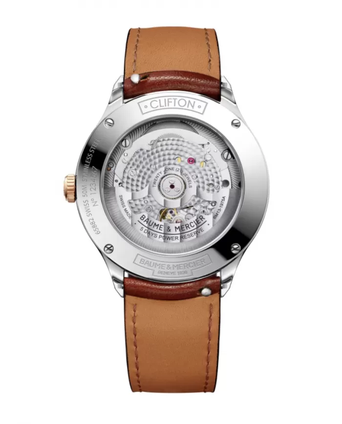 Clifton Baumatic Automatico 40 mm Baume & Mercier Ref M0A10713