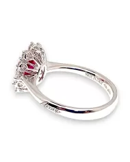 Anello Rubino 1,58ct e diamanti 0,61ct ReCarlo