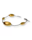 Bracciale in Oro Giallo e Bianco