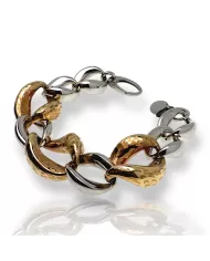 Bracciale in Oro Rodsa e Bianco Spagnoletti 1945