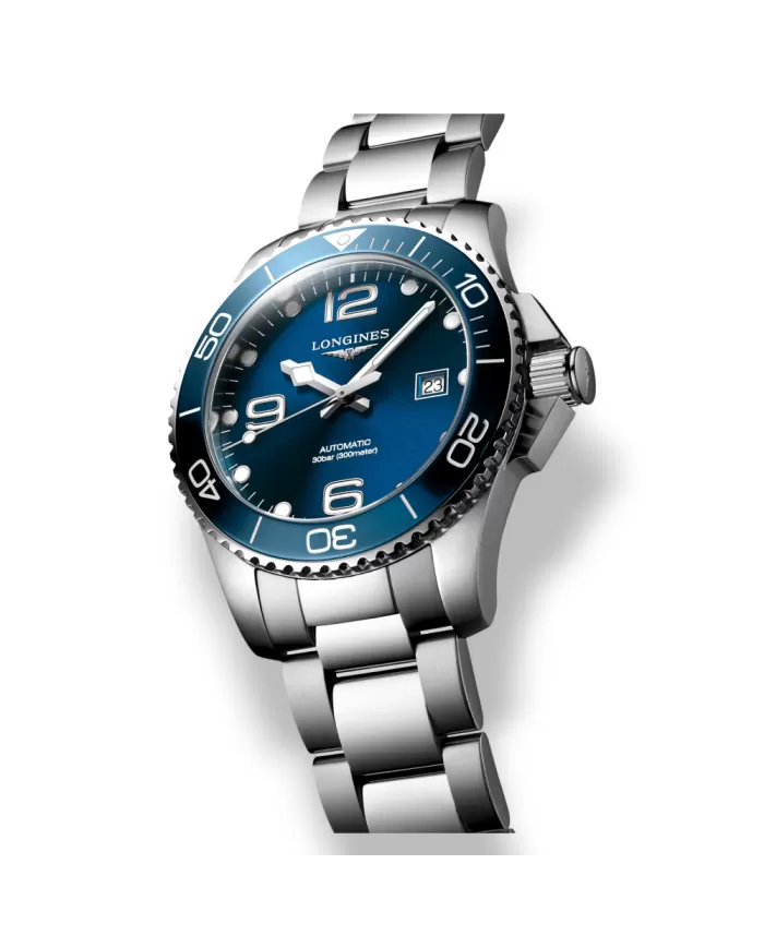 Hydroconquest auto 43mm blu Longines Ref L37824966