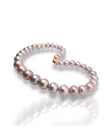 Collana con perle Pink 10mm