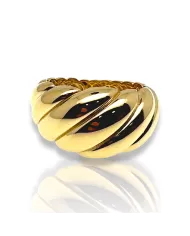 Anello a fascia in oro giallo Spagnoletti 1945