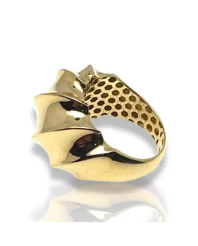 Anello a fascia in oro giallo Spagnoletti 1945