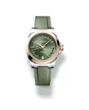 Conquest Acciaio oro auto 34mm Verde matt