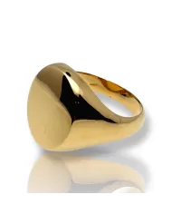 Anello Oro Giallo forma ovale Spagnoletti 1945