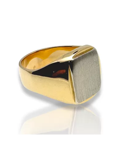 Anello Oro Giallo giallo e bianco Spagnoletti 1945