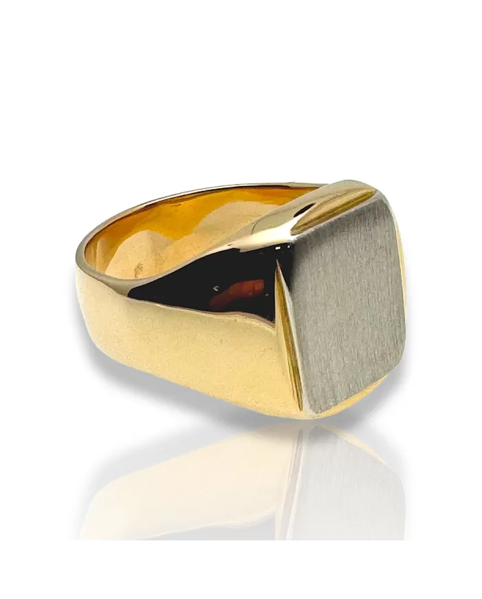 Anello Oro Giallo giallo e bianco Spagnoletti 1945