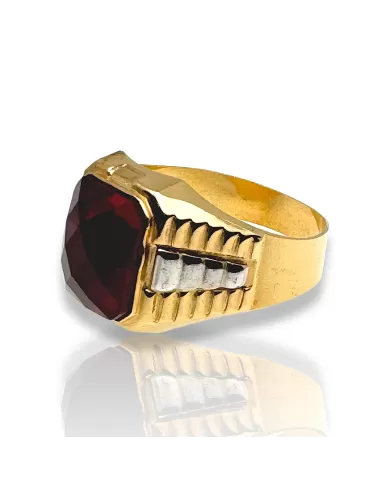 Anello Oro Giallo giallo con Tormalina Spagnoletti 1945