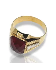 Anello Oro Giallo giallo con Tormalina Spagnoletti 1945