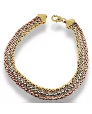 Bracciale oro Tre Colori Spagnoletti 1945