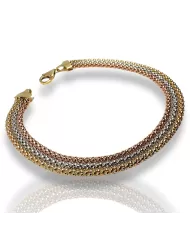 Bracciale oro Tre Colori Spagnoletti 1945