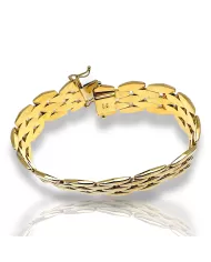 Bracciale a Tappeto in Oro Giallo Spagnoletti 1945