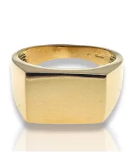 Anello Uomo in Oro Giallo