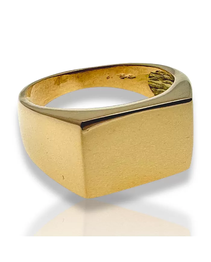 Anello Uomo in Oro Giallo Spagnoletti 1945