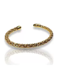 Bracciale grana riso in Oro Giallo Stella Milano