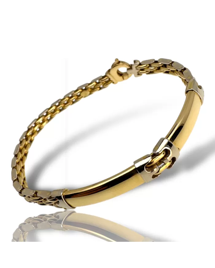 Bracciale semirigido oro giallo Spagnoletti 1945