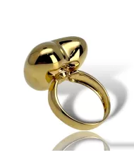 Anello cuore in oro giallo Spagnoletti 1945