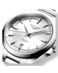 Conquest auto 38mm argento Longines Ref L37204726