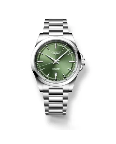 Conquest auto 41mm verde Soleil L38304026