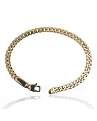 Bracciale da uomo in oro giallo Maxioro