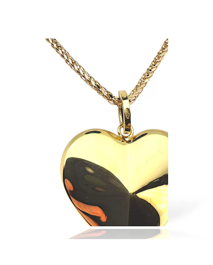 Collana in oro Giallo Cuore Spagnoletti 1945