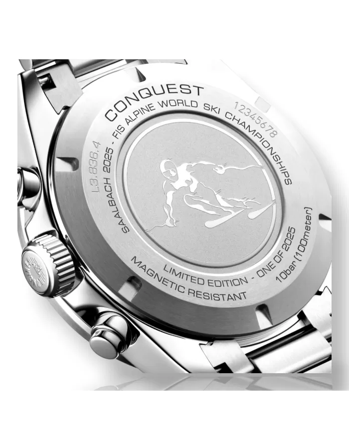 Conquest Crono auto 42mm SKI EDITION Longines Ref L38364529