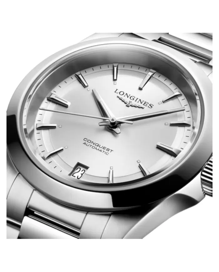 Conquest Acciaio auto 34mm Longines Ref L34304726